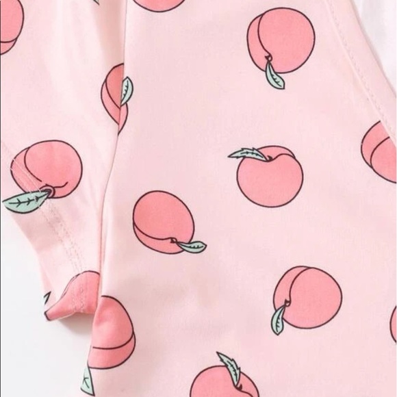 🍑 Peach cropped short sleeve cardigan - SHEIN - size L/XL 🍑 - Picture 4 of 9